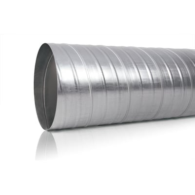 Air2Trust ventilationsrør SR200, 200 mm i diameter og 3000 mm langt, fremstillet af metal.