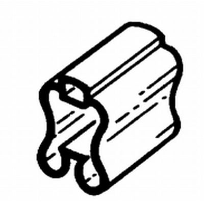 Legrand Memocab mærkeholder til kabler, 15mm længde, til kabler 4,2-7,6mm, holder 6 mærker.