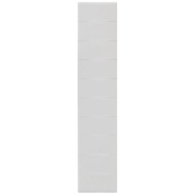 Siemens mærkeplade, hvid, med 5,2mm klemmebredde og snap-on montering til 2,5mm2 ledere.