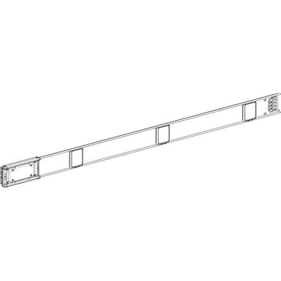 Schneider Electric 3 meter skinneelement til 160A forsyning med 3L+N+PE, 6UDT og transmissionsbus i hvid RAL 9001.