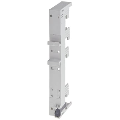 Siemens 8US sikringsholder i plast, 1-polet, 18x160mm, designet til 60mm samleskinnesystem.