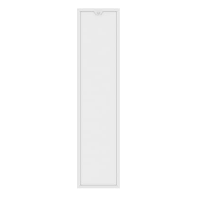 Hvidt, rektangulært LEDVANCE LED-panel til påbygning med PIR-sensor, 6240 lm og målene 1574 x 374 mm.