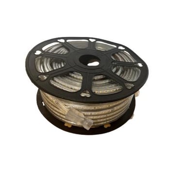 ECO-230 lysslange på en sort kabeltromle, 50 meter lang, med synlig SNAP-kobling og IP67-klassificering.