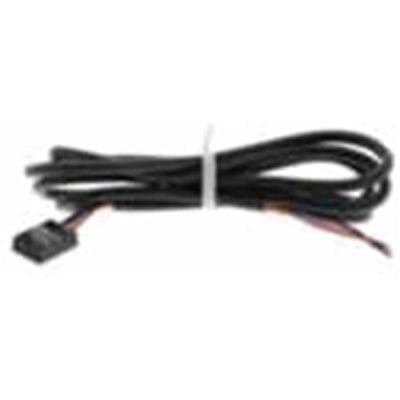 Omron photomicro sensorstik med 3 meter langt sort kabel bundtet med et hvidt kabelbinder.