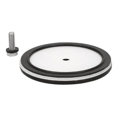 Victaulic V1405 pakningssæt til alarmventil, 219,1 mm, med en rund pakning og en løs bolt.