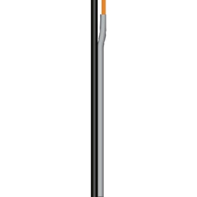 Batterikabel 2X16 SO/GR TR100, et fladt kabel med grå og sort ydre, anvendes af TDC.
