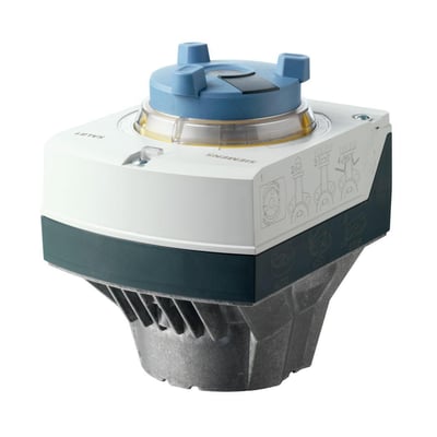 Siemens SAL81.00T40 aktuator til butterflyventil med 40Nm drejningsmoment og 90° drejningsvinkel.