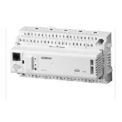 Siemens RMU730B-1 universal regulator med 3 reguleringssløjfer og RJ45-port, hvid.