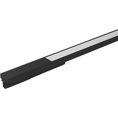 Toto Square 1200 skinne med justerbar CCT-farvetemperatur, sort finish og 17-36W effekt.