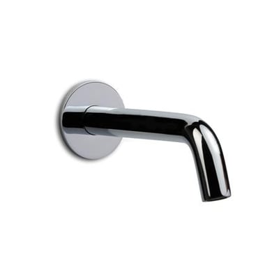 Elegant udløbstud i krom til indbygnings termostatarmatur med 1/2" tilslutning, afkortbar fra 100-180 mm.