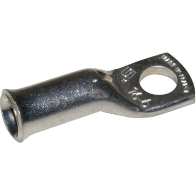 TE Connectivity kabelsko-pres i kobber til 185 mm2 ledning med 14 mm hul. Synlige mærker '185' og '14'.