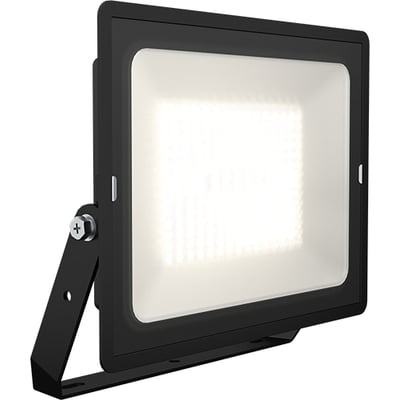 Ansell Lighting Eden LED projektør, skråt forfra, viser den robuste konstruktion og lyskildens detaljer.
