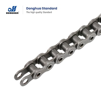 Donghua ANSI 60-1 HPF1 hulboltekæde med Ø5,01 mm vises strakt diagonalt med tydelige led.
