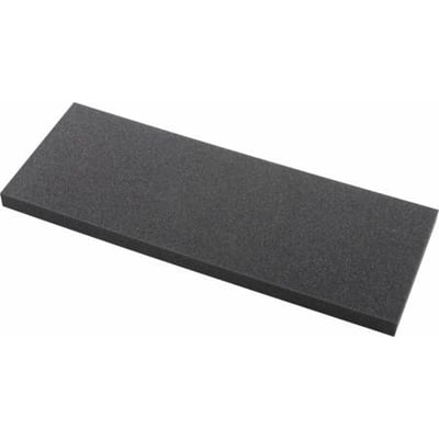 ABB fugtspærre til Kabeldon SDC 048, et rektangulært stykke gråt skummateriale isoleret på hvid baggrund.