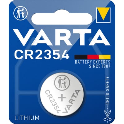 Varta CR2354 Lithium Coin batteri, 3V, 1 stk. med tydelig Varta logo og produktnavn på blå baggrund.