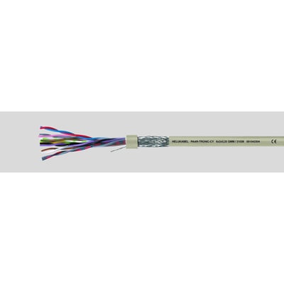 Helukabel PAAR-TRONIC-CY multikabel med 6x2x0,25 mm ledere og flettet skærm, mærket med CE.