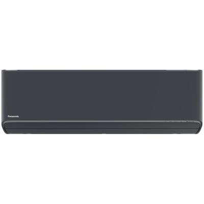 Panasonic CS-XZ42ZKEW-H luft/luft indedel i grafitfarve med nanoe X teknologi, vist frontalt på hvid baggrund.