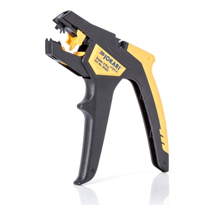 Mascot Super 4 Pro kabeltang til ledninger 0,2-6 mm², robust design med sort og gul farve.