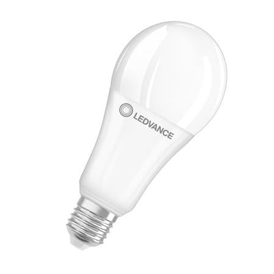 Osram LED standard pære, mat finish, 20W, 2452lm, E27 sokkel, varmt hvidt lys, dæmpbar HS.