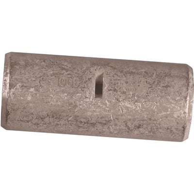 Elpress CU-Pressemuffe KSF300A i fortinnet kobber, 300mm² med inspektionshul og tydelig mærkning af kodetal 32.