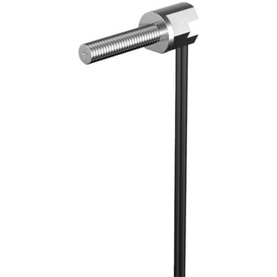 Omron E32-C31N fiberoptisk sensorhoved med M3 sekskantet bagside, retvinklet hoved og 2 meter kabel.