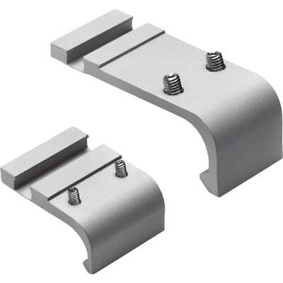 Festo monteringssæt SMB-8-FENG-50/63, i størrelse 8, fremstillet af metal uden kobber og PTFE.