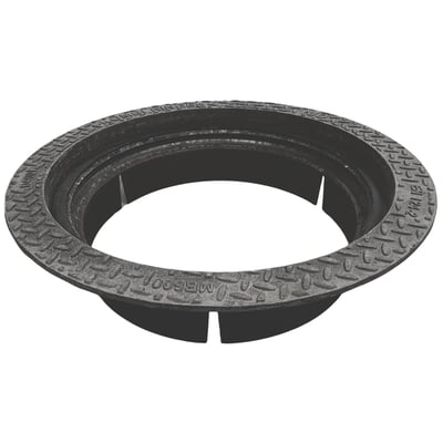 NID karm til ventilation, 600 x 203 mm, med indgraveret mønster og tekst som 'NID' og 'EN 1242'.