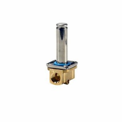 Danfoss EV210B 3b g 14n nc000 magnetventil med messinghus og synlig blå pakning, NC.