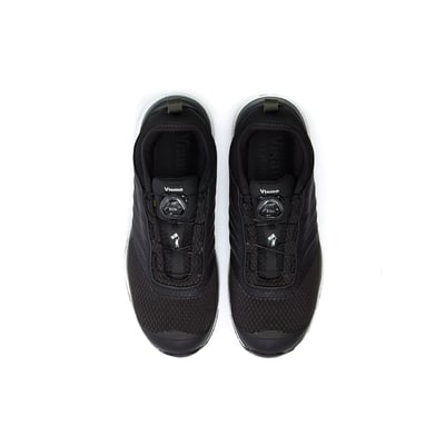 Top view af Vismo sikkerhedssko EB22B i sort med BOA lukning, str. 47, S1P.