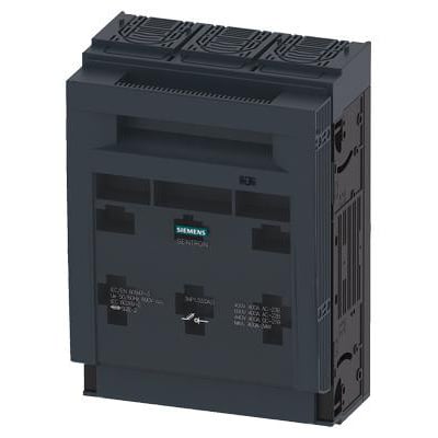 Siemens systemmaskeringsramme 375 x 245 mm i mørkegrå til NH2 sikringslastafbryder 3NP1.