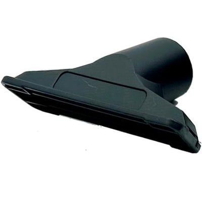 Starmix Vaccufix/Smart H møbelmundstykke i sort plast med Ø35mm tilslutning og en bredde på 110mm.