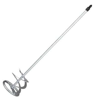 Spiralstav 120 x 600 mm med 6-kant tilslutning, ideel til 10 mm borepatroner.