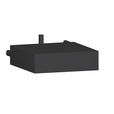 Schneider Electric varistor til rum med 24AC/DC spænding, solid state-relæ med sort kabinet og tydelige tilslutningspunkter.