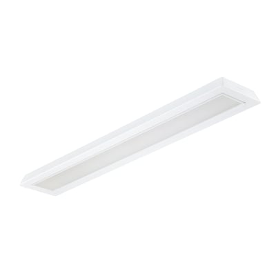 Philips Lighting Flexblend påbyg SM340C armatur, 1200mm langt og hvidt med opal optik og Dali dæmpning.