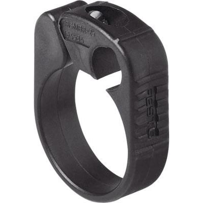 Festo SMBR-25 holder til føler i sort plast med synlig Festo-logo og tekst, klar til montering.