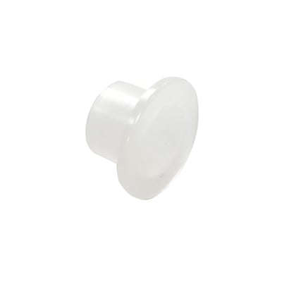 Diskret 10mm kapillærprøvepunkt, model 1-21888-K068 fra UTC Fire & Security, lavet af hvid plast.