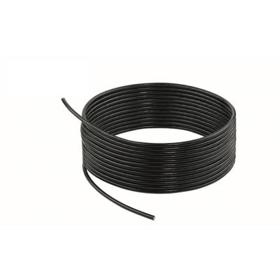 Sort Weidmüller-råkabel i en oprullet længde med tre ledere, PVC-isolering og ledertværsnit på 0,25 mm².