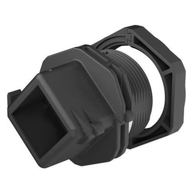 Weidmüller Kabelforskruning CABTITE CGS M32 BK i sort glasfiberforstærket polyamid med M32x1.5 gevind.