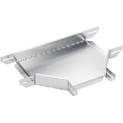 Schneider Electric T-stykke til ZM kabelbakker, 60x500 mm, 1 mm tykkelse, Zinc+ overflade.