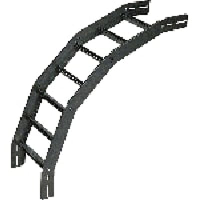 Legrand Vertikalbøjning Medium GLO-4, 500 mm bred, fremstillet af galvaniseret plade, vist mod hvid baggrund.