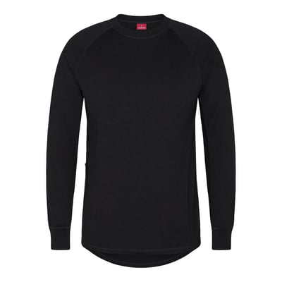 Engel undertrøje i sort, model 7255-284, størrelse 3XL, med lange ærmer og rund halsudskæring.