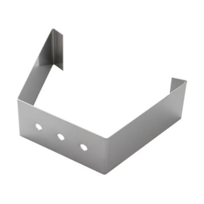 Lumitech Ug-G ophængsbeslag sæt i metal med tre monteringshuller, præsenteret på hvid baggrund.