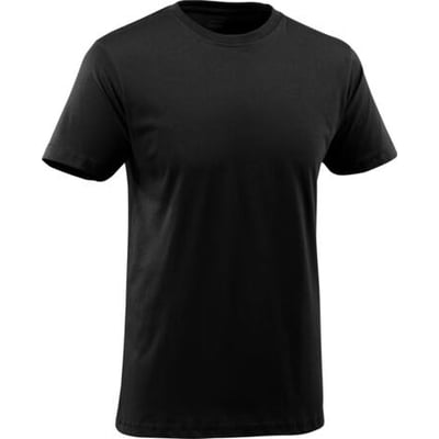 Mascot T-shirt Calais i dyb sort, størrelse 3XL, med rund hals og korte ærmer, vist på hvid baggrund.