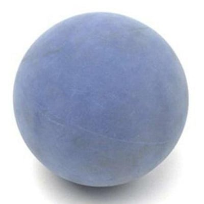 Blå gummikugle til højtvandslukke og kloak kontraventil, model 153970-73, med en mat overflade.