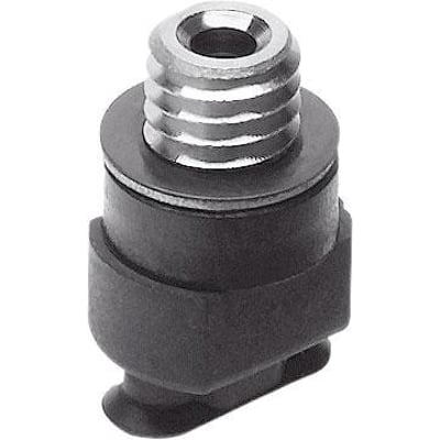 Festo vakuumsuger ESS-6X20-ON med 6x20 mm sugekopstørrelse og 2,5 mm nominel størrelse monteret på en enhed.