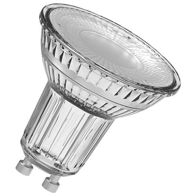 LED PAR16 pære med GU10 fatning, 36° lysspredning og 2,4W effekt, der erstatter op til 35W glødepærer.