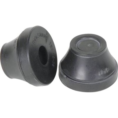 To sorte Schneider Electric gummipakdåser til kabelgennemføring, M26-35 mm, fremstillet af neopren gummi.