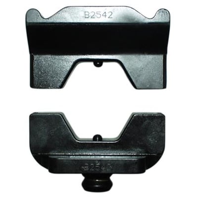 Elpress integreret pressebakker B2542 til kobberforbindelser, passer til 300mm² og 400mm² med sekskantpresning.