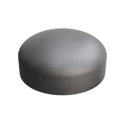 Indura endebund i P265GH stål med dimensionerne 508 x 11 mm og højde på 229 mm på hvid baggrund.