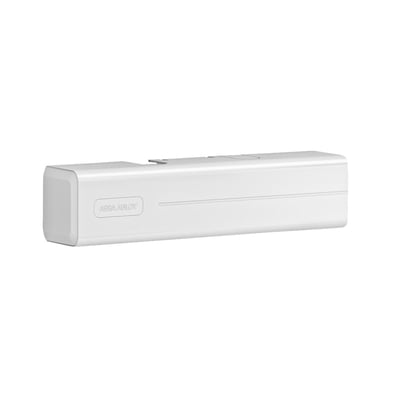 Hvid Assa Abloy DC700DA dørlukker til EN3-6, vist skråt forfra uden arm.